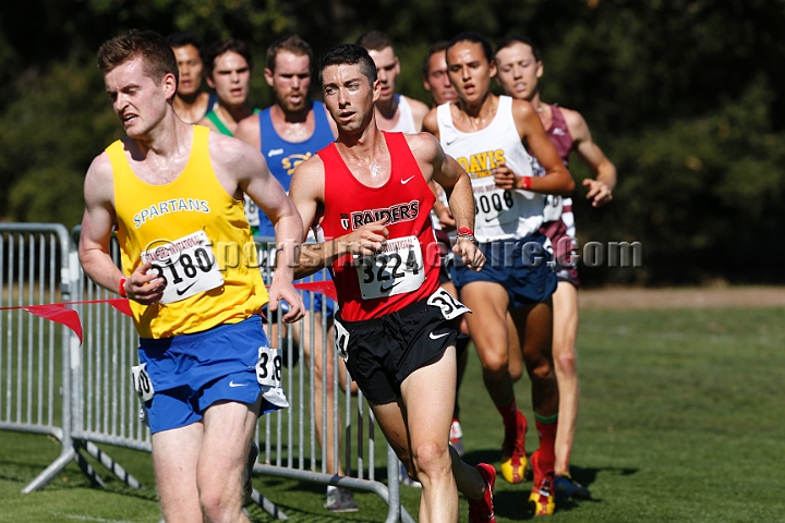 2015SIxcCollege-129.JPG - 2015 Stanford Cross Country Invitational, September 26, Stanford Golf Course, Stanford, California.